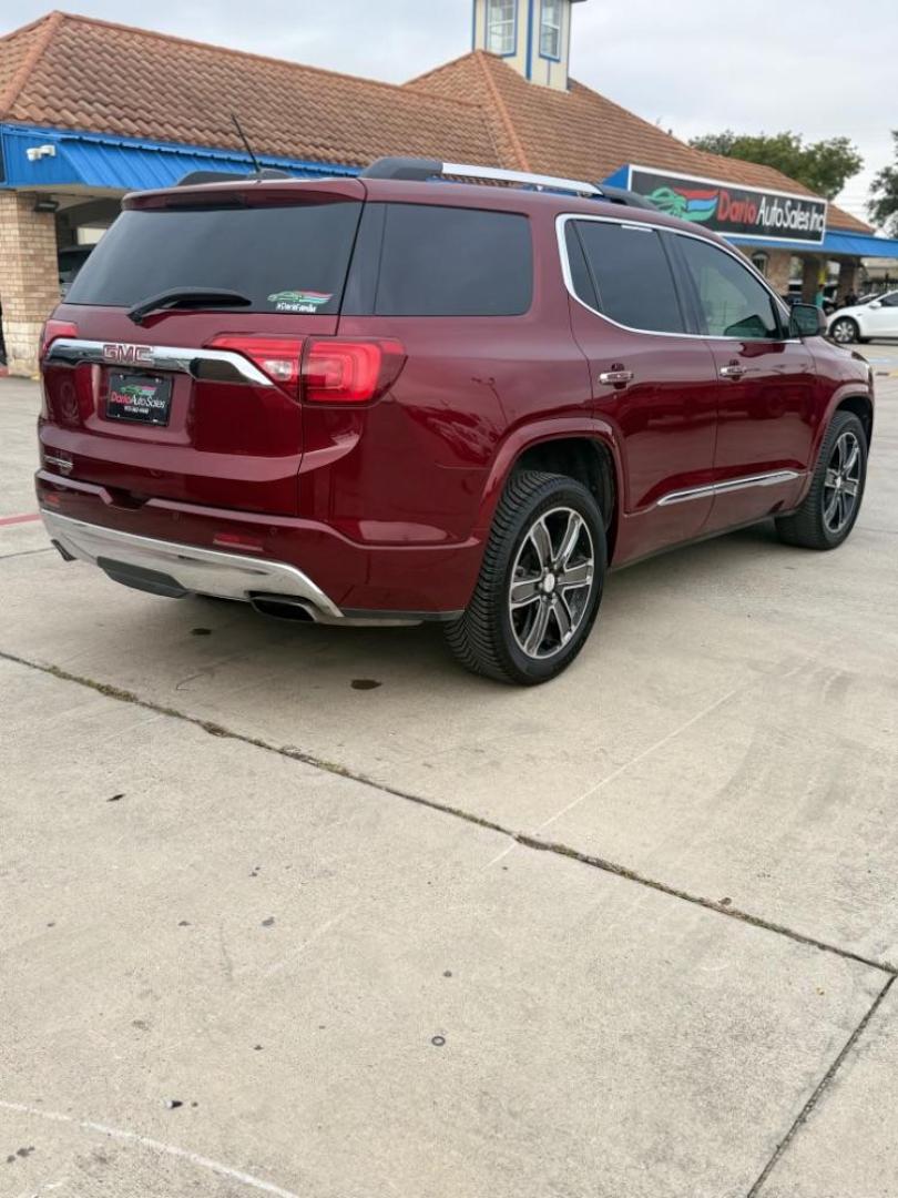 2017 Red GMC Acadia Denali (1GKKNPLS3HZ) with an 3.6L V-6 gasoline direct injection engine, located at 2401 E Main St., Grand Prairie, TX, 75050, (972) 262-4440, 32.748981, -96.969643 - Photo#10