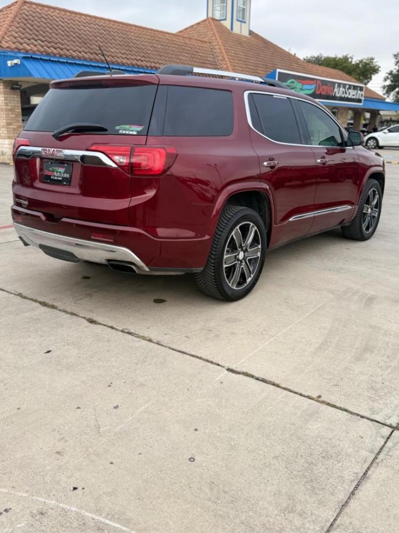 2017 Red GMC Acadia Denali (1GKKNPLS3HZ) with an 3.6L V-6 gasoline direct injection engine, located at 2401 E Main St., Grand Prairie, TX, 75050, (972) 262-4440, 32.748981, -96.969643 - Photo#11