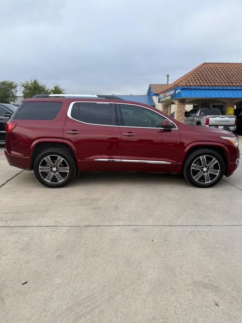 2017 Red GMC Acadia Denali (1GKKNPLS3HZ) with an 3.6L V-6 gasoline direct injection engine, located at 2401 E Main St., Grand Prairie, TX, 75050, (972) 262-4440, 32.748981, -96.969643 - Photo#12