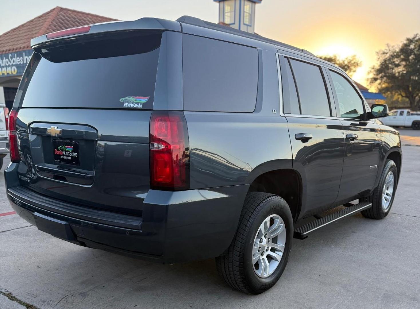 2019 Gray Chevrolet Tahoe LT (1GNSCBKC5KR) with an EcoTec3 5.3L V-8 gasoline direct injection engine, located at 2401 E Main St., Grand Prairie, TX, 75050, (972) 262-4440, 32.748981, -96.969643 - Photo#13