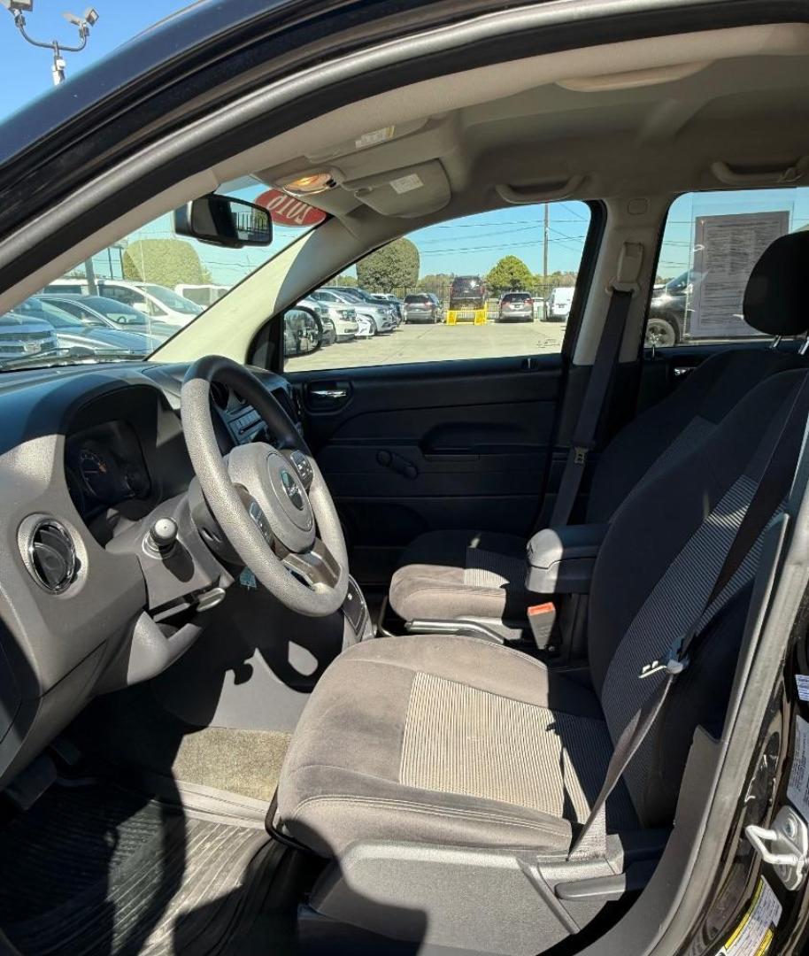 2016 Black Jeep Compass Sport (1C4NJCBB1GD) , located at 2401 E Main St., Grand Prairie, TX, 75050, (972) 262-4440, 32.748981, -96.969643 - Photo#18