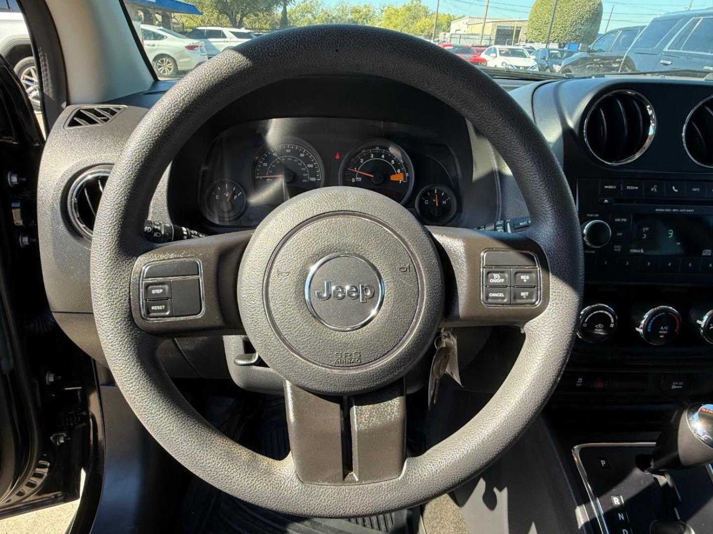 2016 Black Jeep Compass Sport (1C4NJCBB1GD) , located at 2401 E Main St., Grand Prairie, TX, 75050, (972) 262-4440, 32.748981, -96.969643 - Photo#19