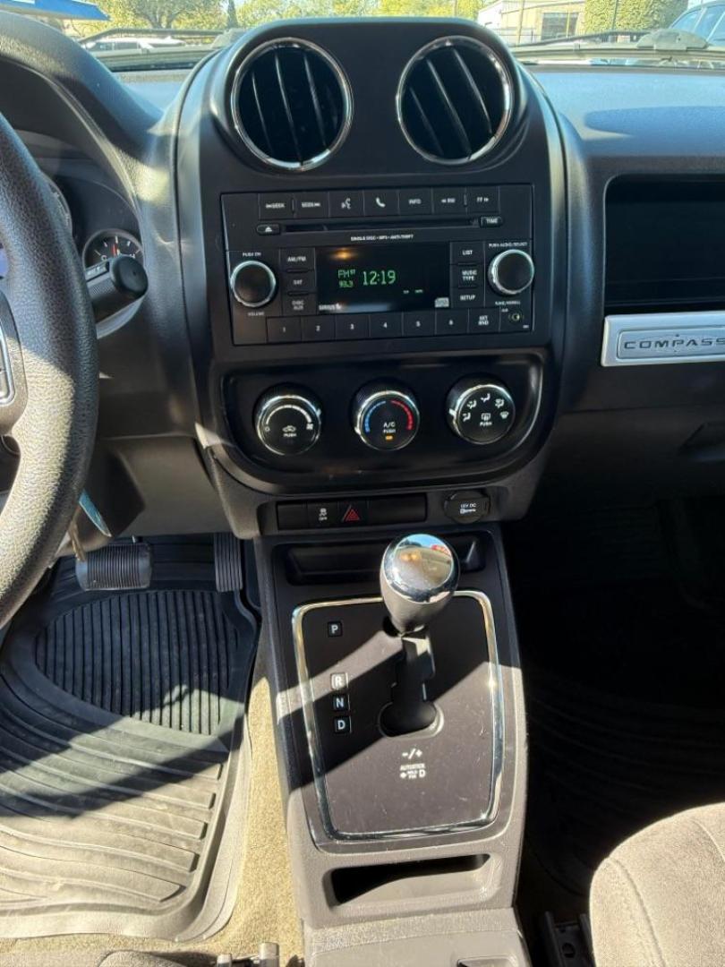 2016 Black Jeep Compass Sport (1C4NJCBB1GD) , located at 2401 E Main St., Grand Prairie, TX, 75050, (972) 262-4440, 32.748981, -96.969643 - Photo#20