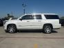 2017 White Cadillac Escalade ESV Premium Luxury (1GYS4JKJ2HR) with an EcoTec3 6.2L V-8 gasoline direct injection engine, located at 2401 E Main St., Grand Prairie, TX, 75050, (972) 262-4440, 32.748981, -96.969643 - Photo#4