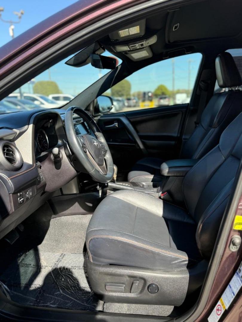 2018 Purple Toyota RAV4 SE (2T3JFREV2JW) with an 2.5L I-4 DOHC engine, located at 2401 E Main St., Grand Prairie, TX, 75050, (972) 262-4440, 32.748981, -96.969643 - Photo#21
