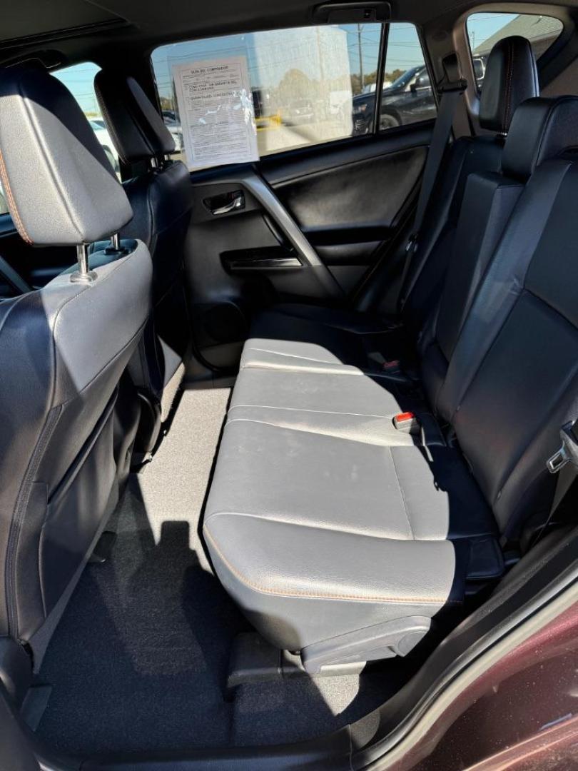 2018 Purple Toyota Rav4 (2T3JFREV2JW) with an 2.5L I-4 DOHC engine, located at 2401 E Main St., Grand Prairie, TX, 75050, (972) 262-4440, 32.748981, -96.969643 - Photo#27