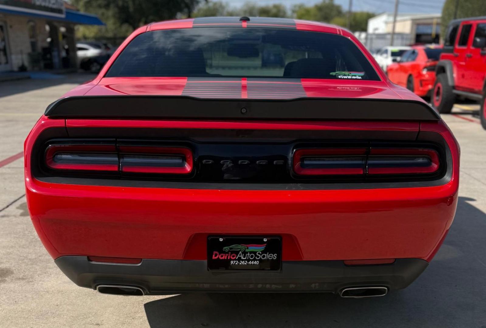 2021 Red Dodge Challenger (2C3CDZAG4MH) with an Pentastar 3.6L V-6 DOHC engine, located at 2401 E Main St., Grand Prairie, TX, 75050, (972) 262-4440, 32.748981, -96.969643 - Photo#25