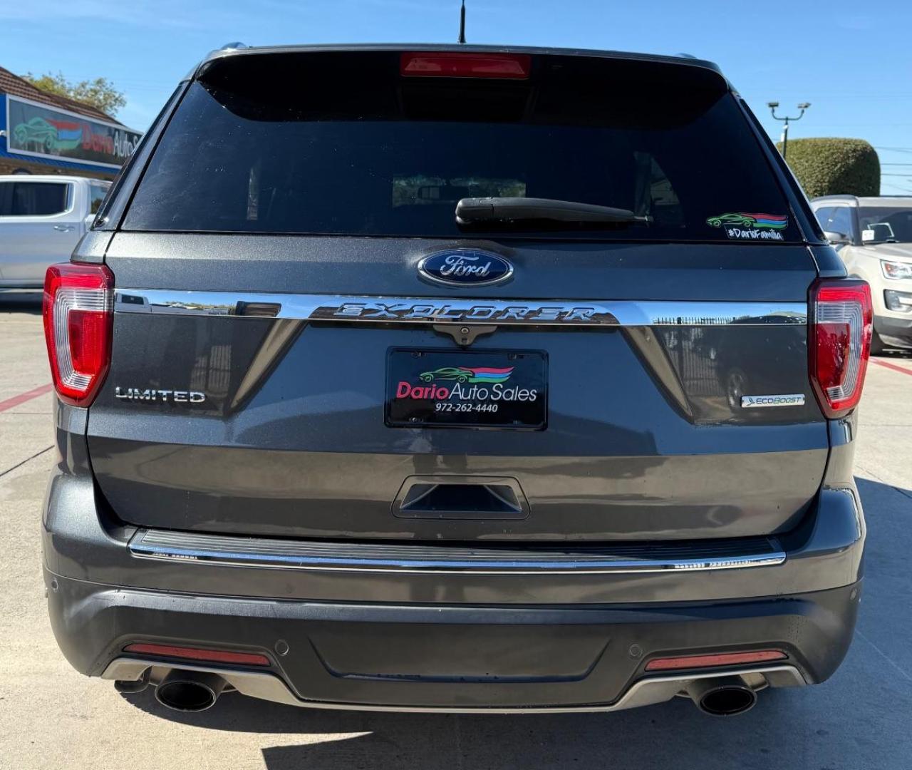 2018 Gray Ford Explorer Limited (1FM5K7FH4JG) , located at 2401 E Main St., Grand Prairie, TX, 75050, (972) 262-4440, 32.748981, -96.969643 - Photo#12