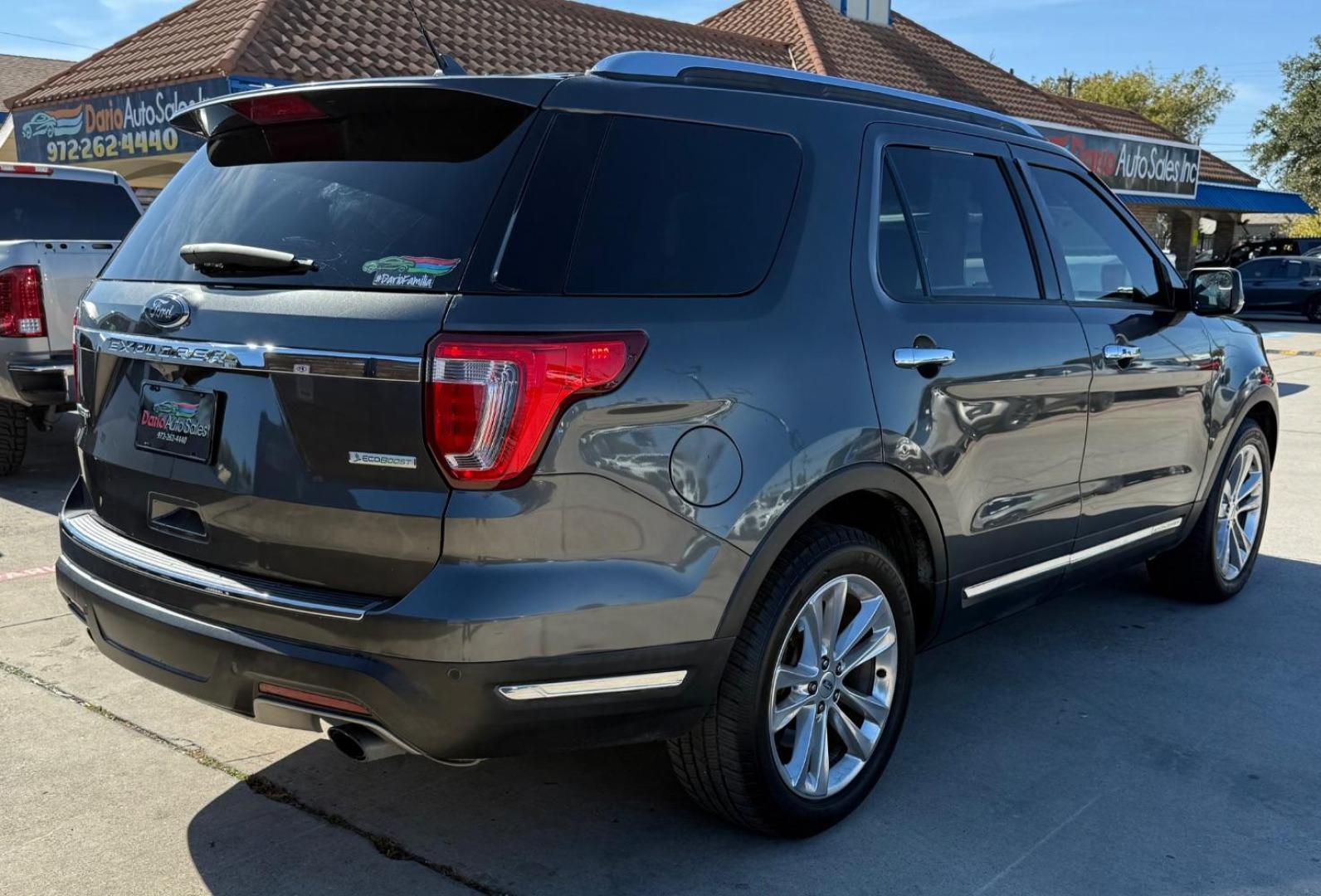 2018 Gray Ford Explorer Limited (1FM5K7FH4JG) , located at 2401 E Main St., Grand Prairie, TX, 75050, (972) 262-4440, 32.748981, -96.969643 - Photo#14