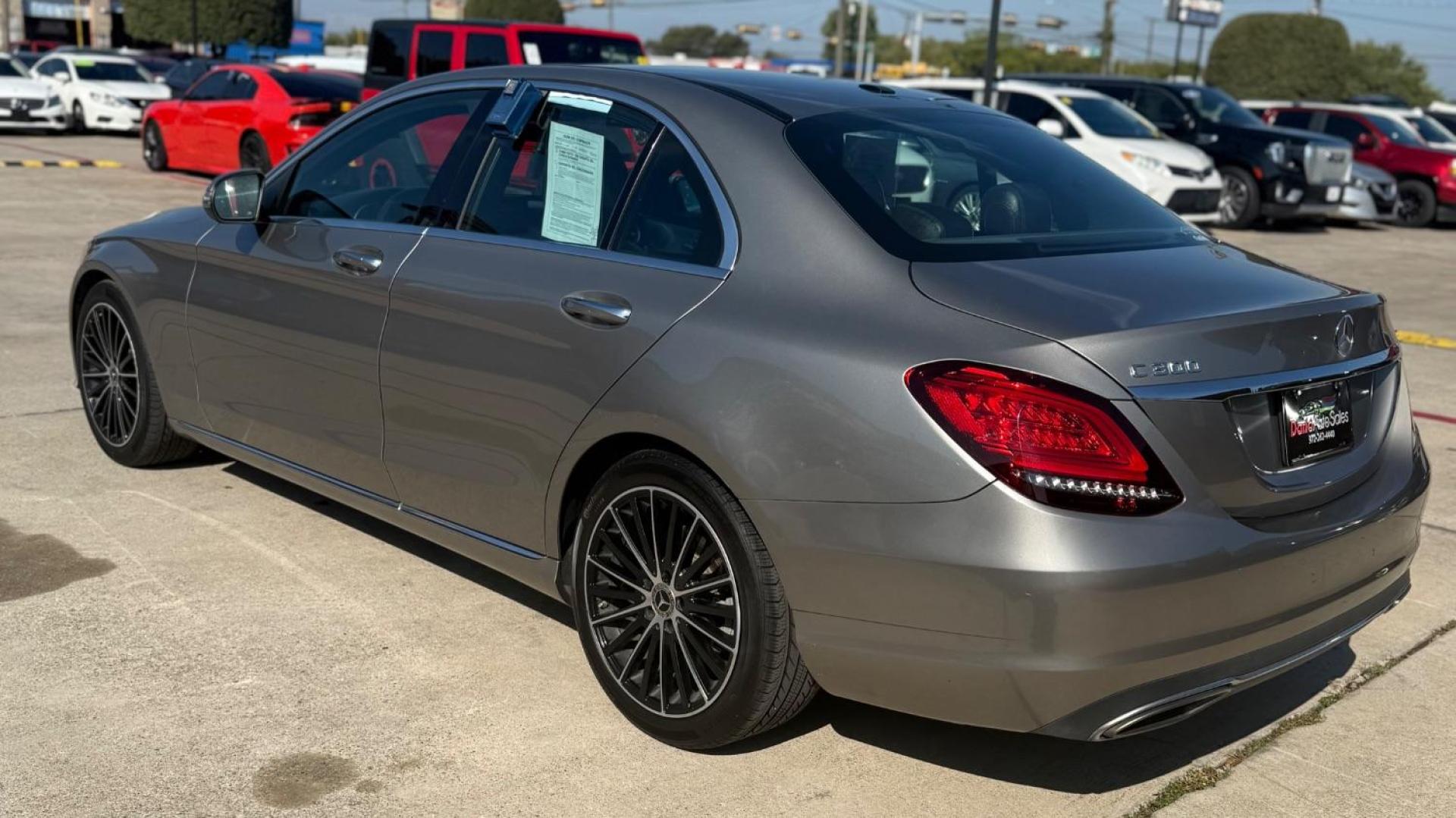 2019 Silver Mercedes-Benz C 300 C (55SWF8DB7KU) with an 2.0L I4 F DOHC 16V engine, located at 2401 E Main St., Grand Prairie, TX, 75050, (972) 262-4440, 32.748981, -96.969643 - Photo#7