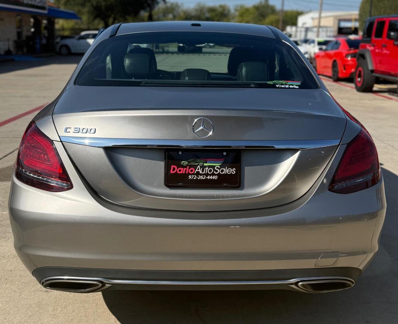 2019 Silver Mercedes-Benz C 300 C (55SWF8DB7KU) with an 2.0L I4 F DOHC 16V engine, located at 2401 E Main St., Grand Prairie, TX, 75050, (972) 262-4440, 32.748981, -96.969643 - Photo#8