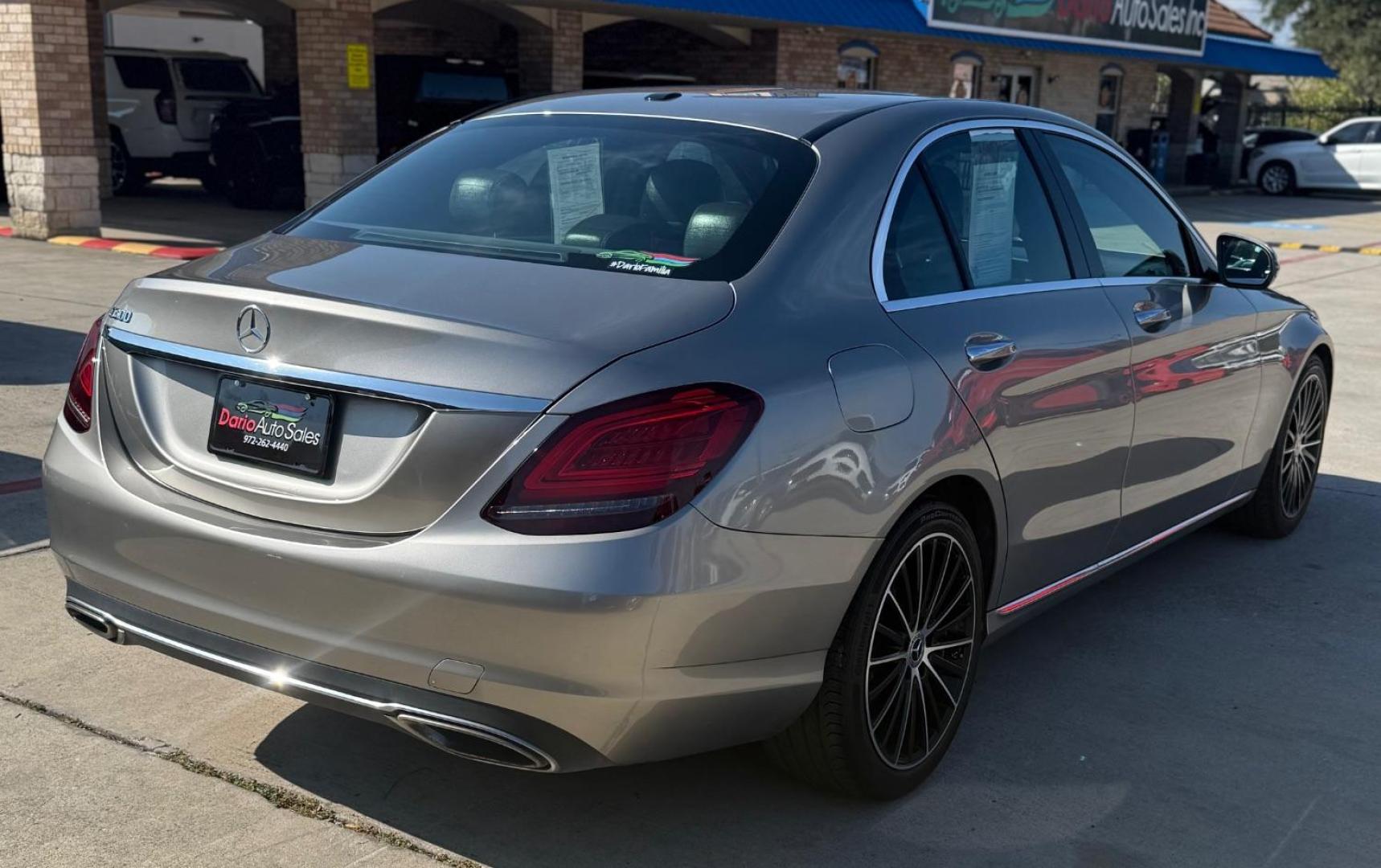 2019 Silver Mercedes-Benz C 300 C (55SWF8DB7KU) with an 2.0L I4 F DOHC 16V engine, located at 2401 E Main St., Grand Prairie, TX, 75050, (972) 262-4440, 32.748981, -96.969643 - Photo#11