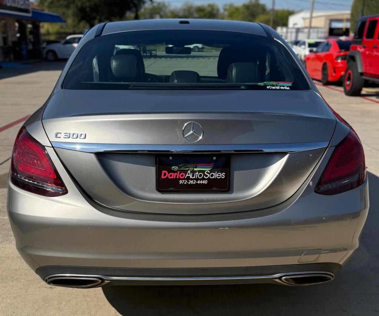 2019 Silver Mercedes-Benz C 300 C (55SWF8DB7KU) with an 2.0L I4 F DOHC 16V engine, located at 2401 E Main St., Grand Prairie, TX, 75050, (972) 262-4440, 32.748981, -96.969643 - Photo#31