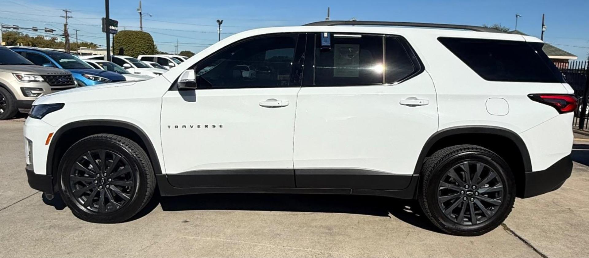 2023 White Chevrolet Traverse (1GNERJKW4PJ) with an 3.6L V-6 gasoline direct injection engine, located at 2401 E Main St., Grand Prairie, TX, 75050, (972) 262-4440, 32.748981, -96.969643 - Photo#34
