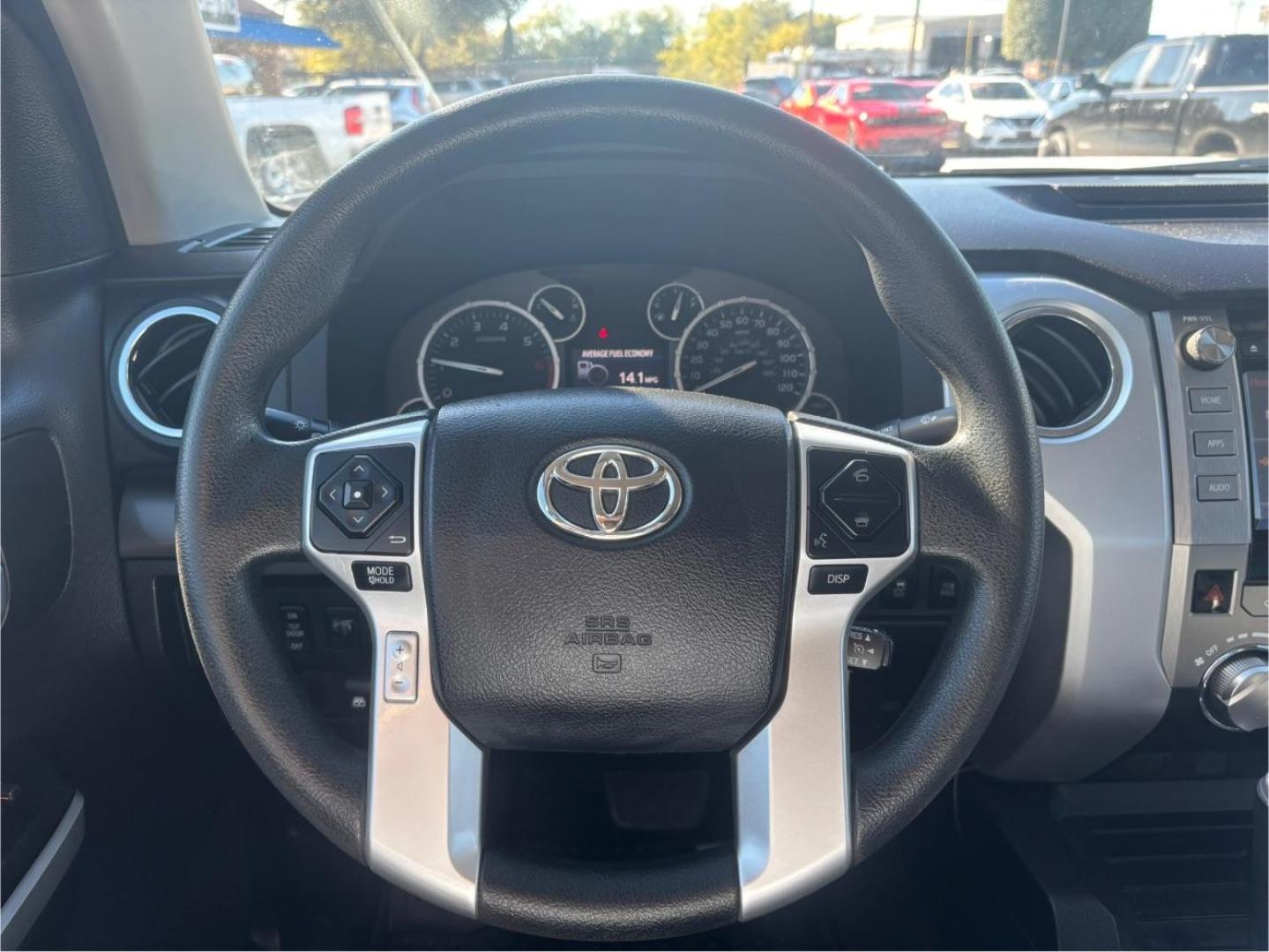 2015 White Toyota Tundra SR5 5.7L V8 CrewMax 2WD (5TFEY5F13FX) with an 5.7L V8 DOHC 32V engine, 6-Speed Automatic transmission, located at 2401 E Main St., Grand Prairie, TX, 75050, (972) 262-4440, 32.748981, -96.969643 - Photo#8