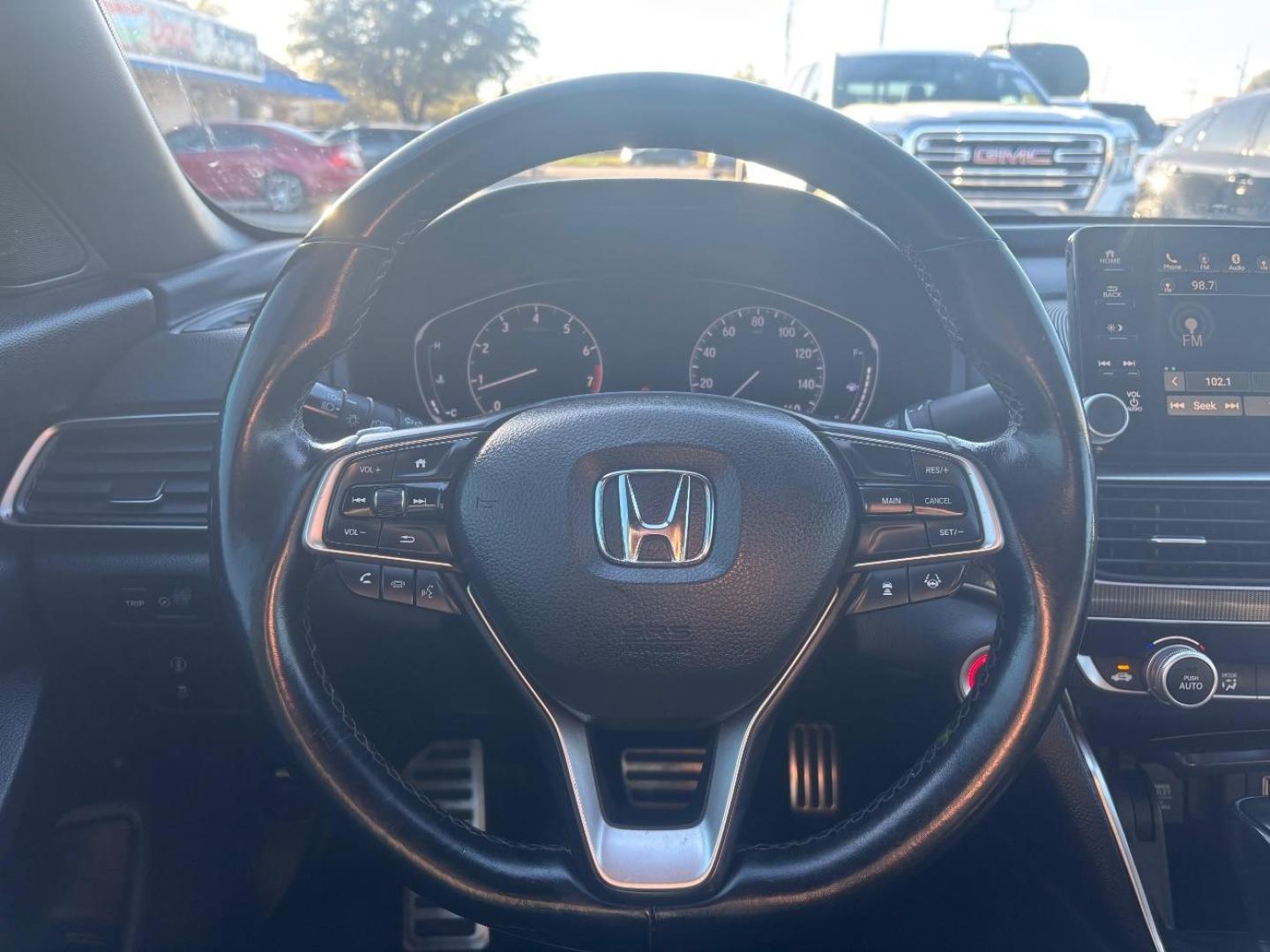 2019 Gray Honda Accord Sport (1HGCV1F34KA) with an 1.5L I-4 gasoline direct injection engine, located at 2401 E Main St., Grand Prairie, TX, 75050, (972) 262-4440, 32.748981, -96.969643 - Photo#11