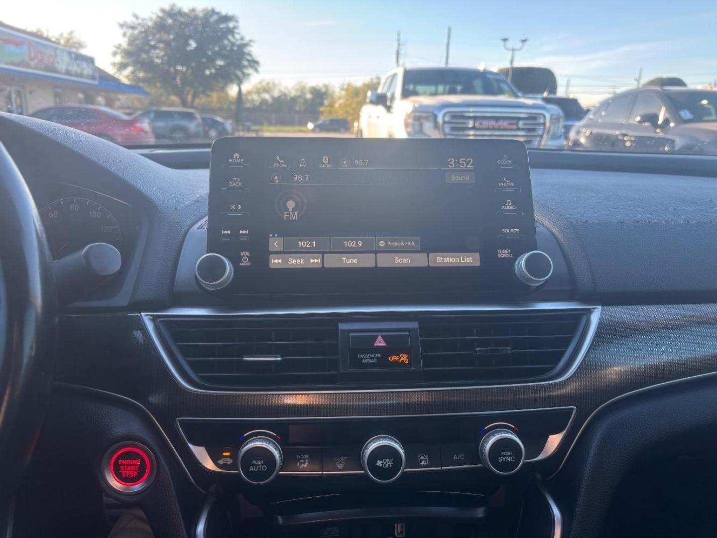 2019 Gray Honda Accord Sport (1HGCV1F34KA) with an 1.5L I-4 gasoline direct injection engine, located at 2401 E Main St., Grand Prairie, TX, 75050, (972) 262-4440, 32.748981, -96.969643 - Photo#14