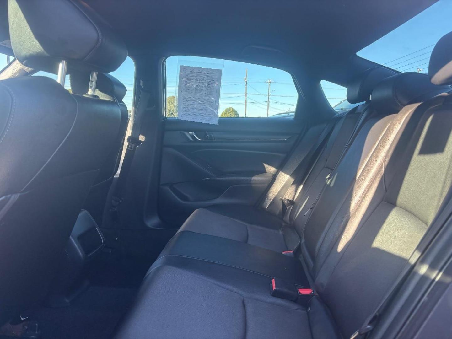 2019 Gray Honda Accord Sport (1HGCV1F34KA) with an 1.5L I-4 gasoline direct injection engine, located at 2401 E Main St., Grand Prairie, TX, 75050, (972) 262-4440, 32.748981, -96.969643 - Photo#18