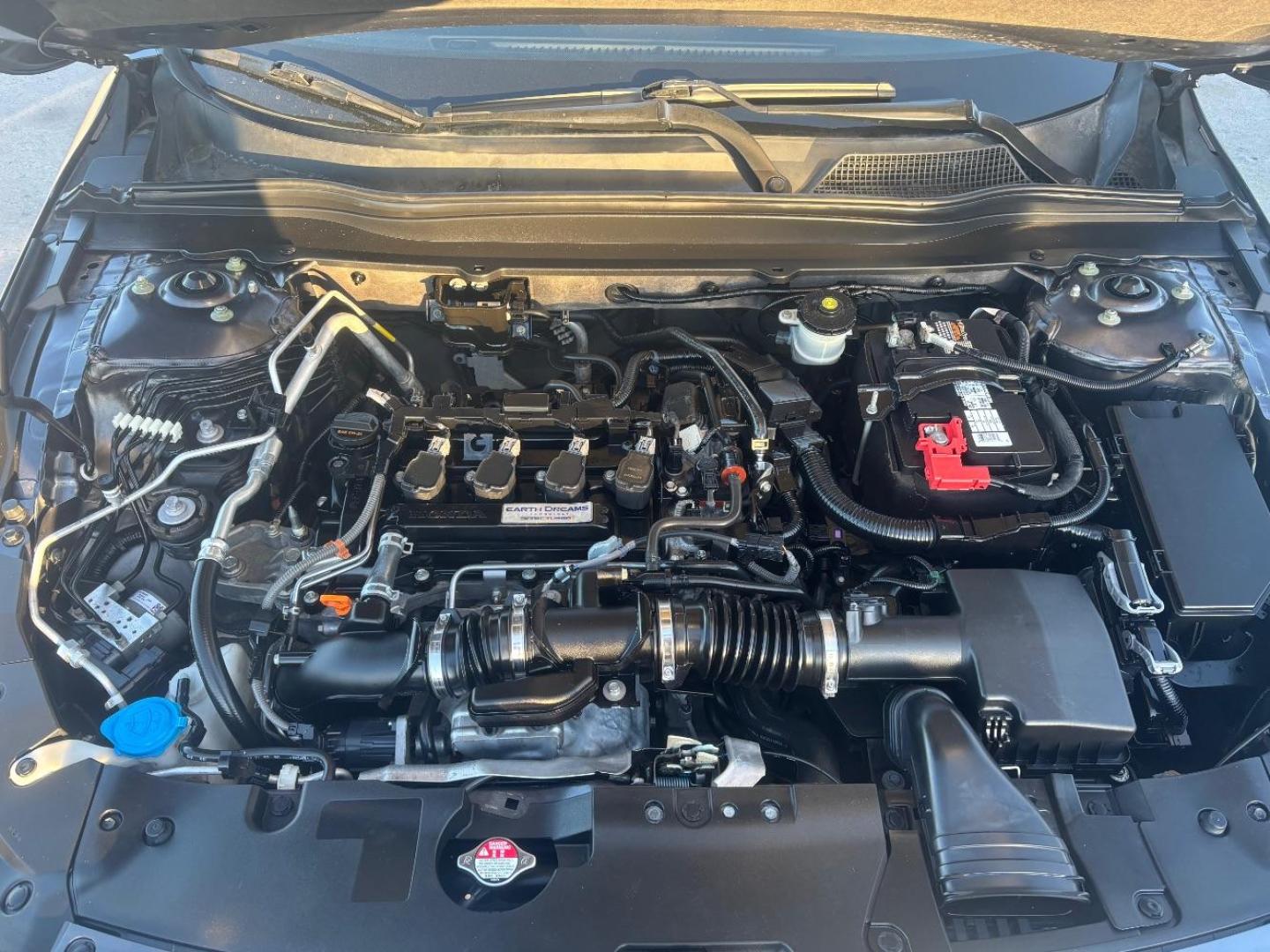 2019 Gray Honda Accord Sport (1HGCV1F34KA) with an 1.5L I-4 gasoline direct injection engine, located at 2401 E Main St., Grand Prairie, TX, 75050, (972) 262-4440, 32.748981, -96.969643 - Photo#22