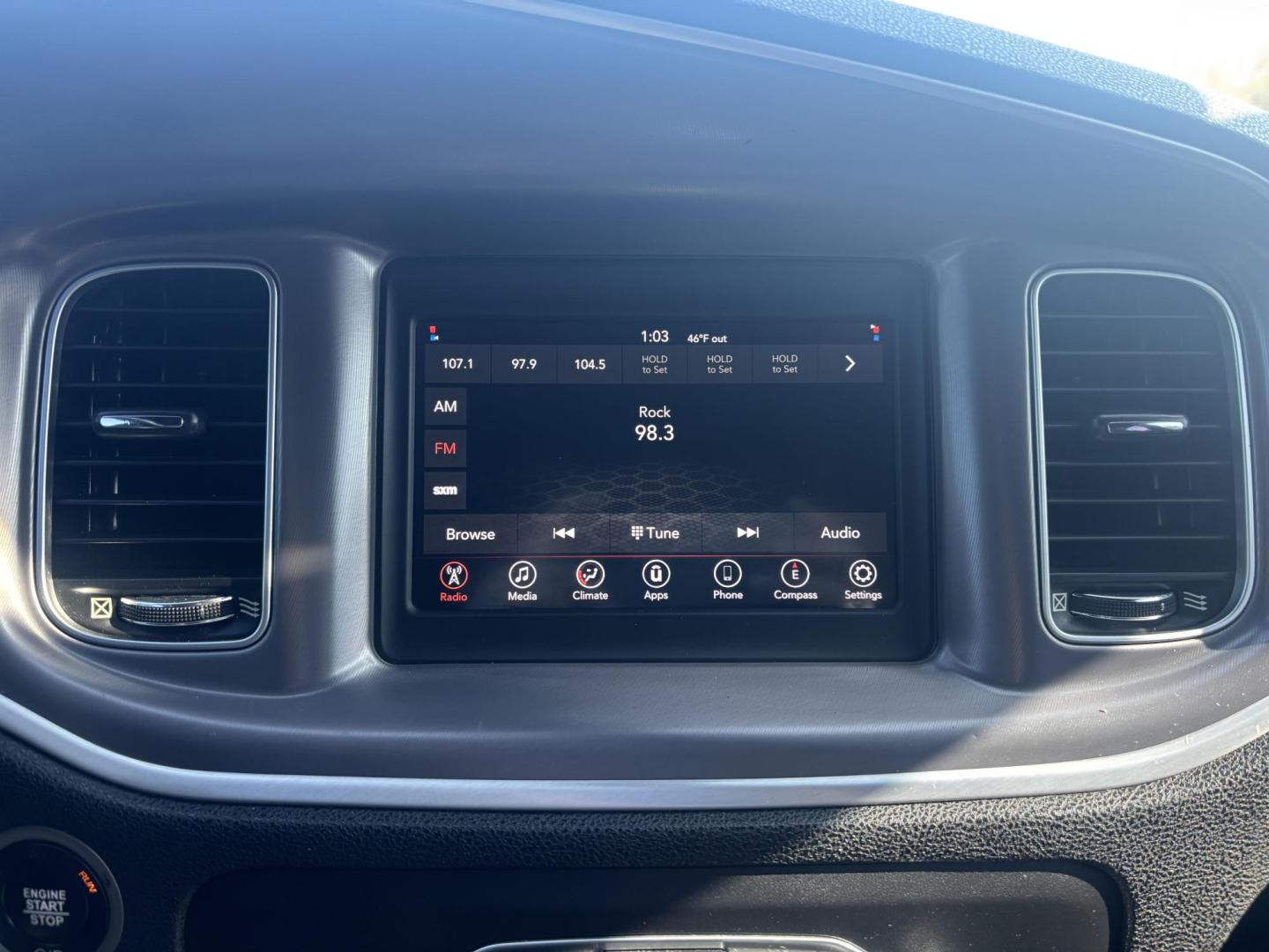 2019 White Dodge Charger (2C3CDXBG4KH) with an Pentastar 3.6L V-6 DOHC engine, located at 2401 E Main St., Grand Prairie, TX, 75050, (972) 262-4440, 32.748981, -96.969643 - Photo#13