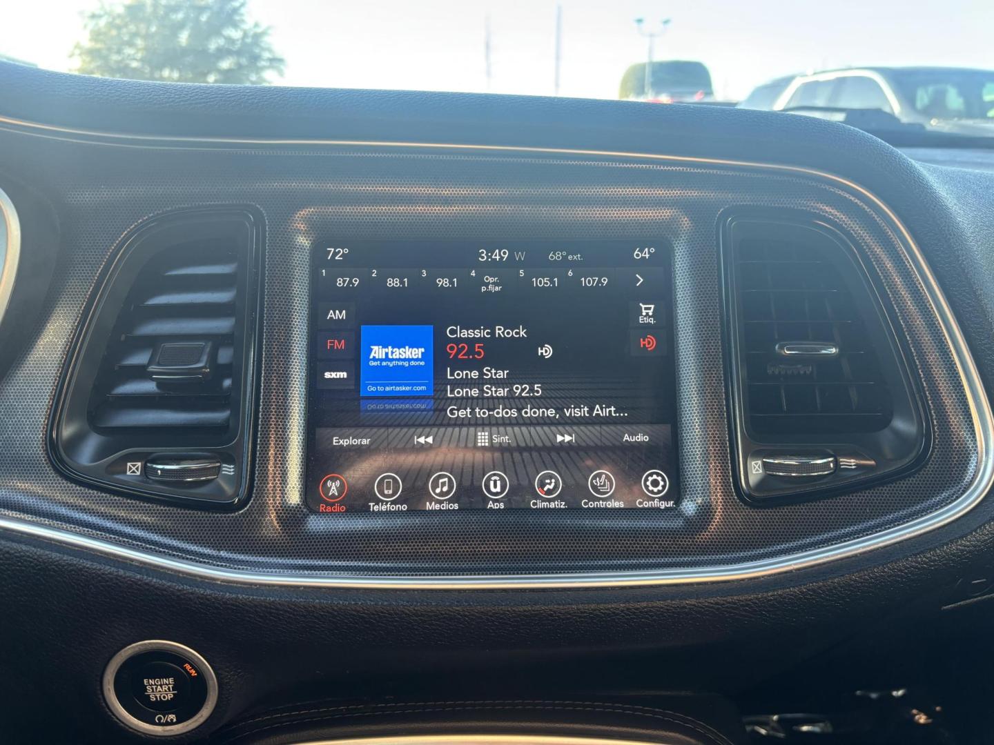 2017 Gray Dodge Challenger (2C3CDZAGXHH) with an Pentastar 3.6L V-6 DOHC engine, located at 2401 E Main St., Grand Prairie, TX, 75050, (972) 262-4440, 32.748981, -96.969643 - Photo#15