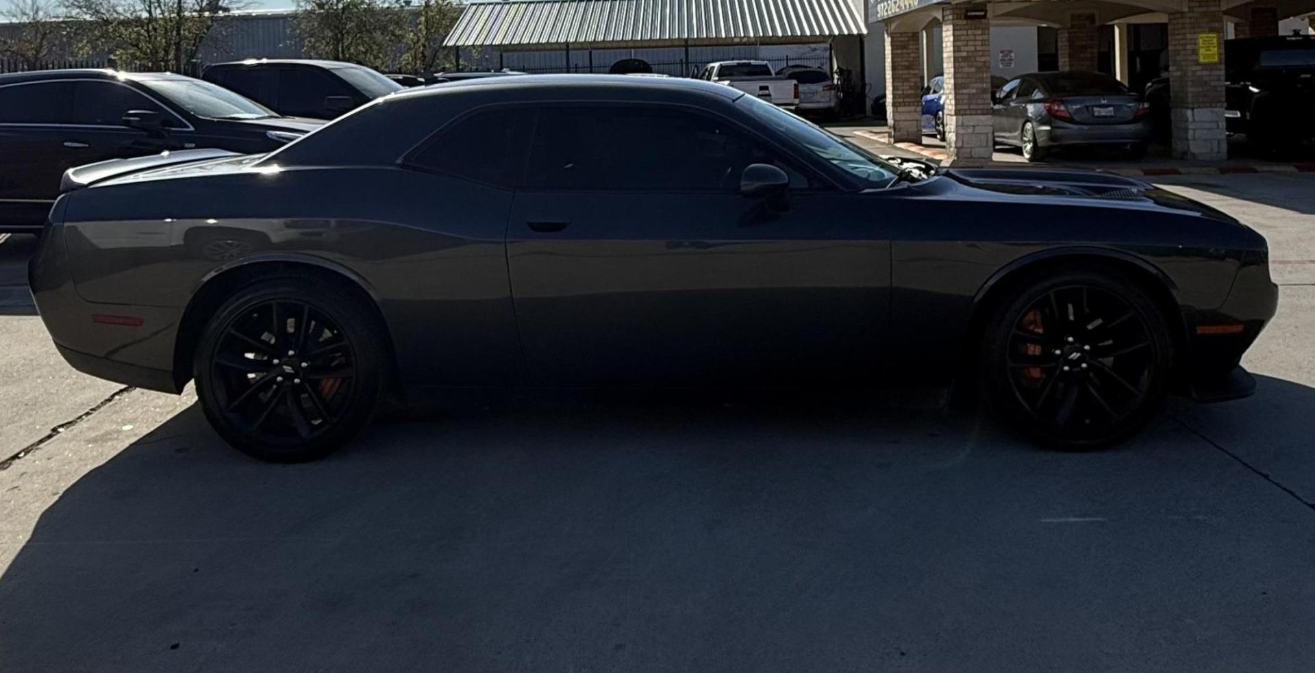 2023 Gray Dodge Challenger (2C3CDZJG7PH) with an Pentastar 3.6L V-6 DOHC engine, located at 2401 E Main St., Grand Prairie, TX, 75050, (972) 262-4440, 32.748981, -96.969643 - Photo#7