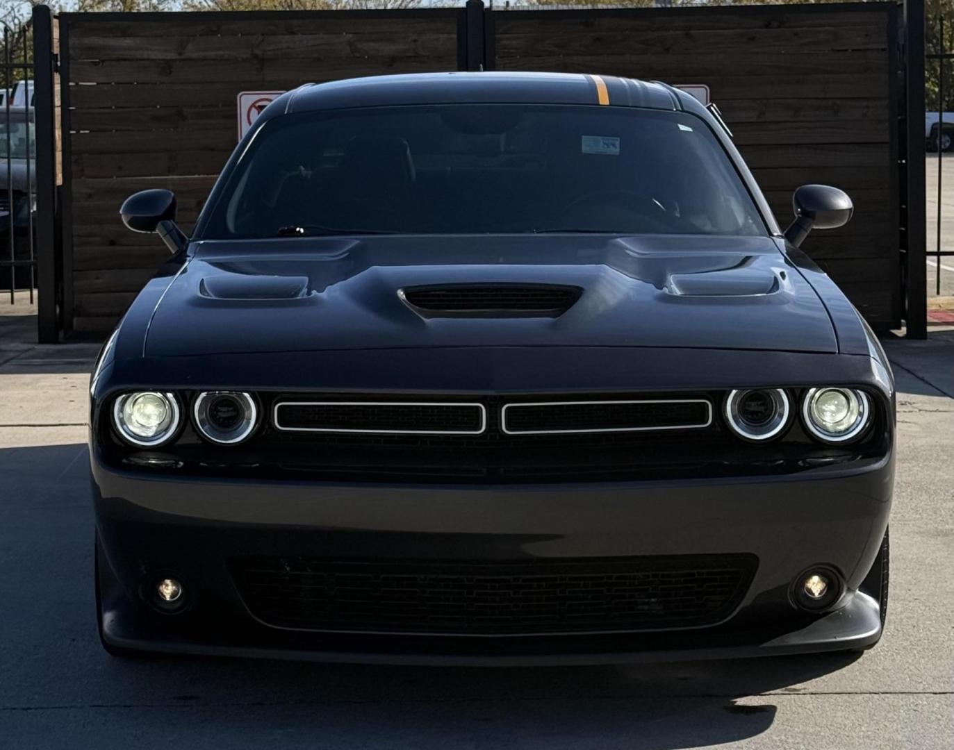 2023 Gray Dodge Challenger (2C3CDZJG7PH) with an Pentastar 3.6L V-6 DOHC engine, located at 2401 E Main St., Grand Prairie, TX, 75050, (972) 262-4440, 32.748981, -96.969643 - Photo#9