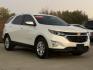 2021 White Chevrolet Equinox (3GNAXKEV1MS) with an 1.5L I-4 gasoline direct injection engine, located at 2401 E Main St., Grand Prairie, TX, 75050, (972) 262-4440, 32.748981, -96.969643 - Photo#1