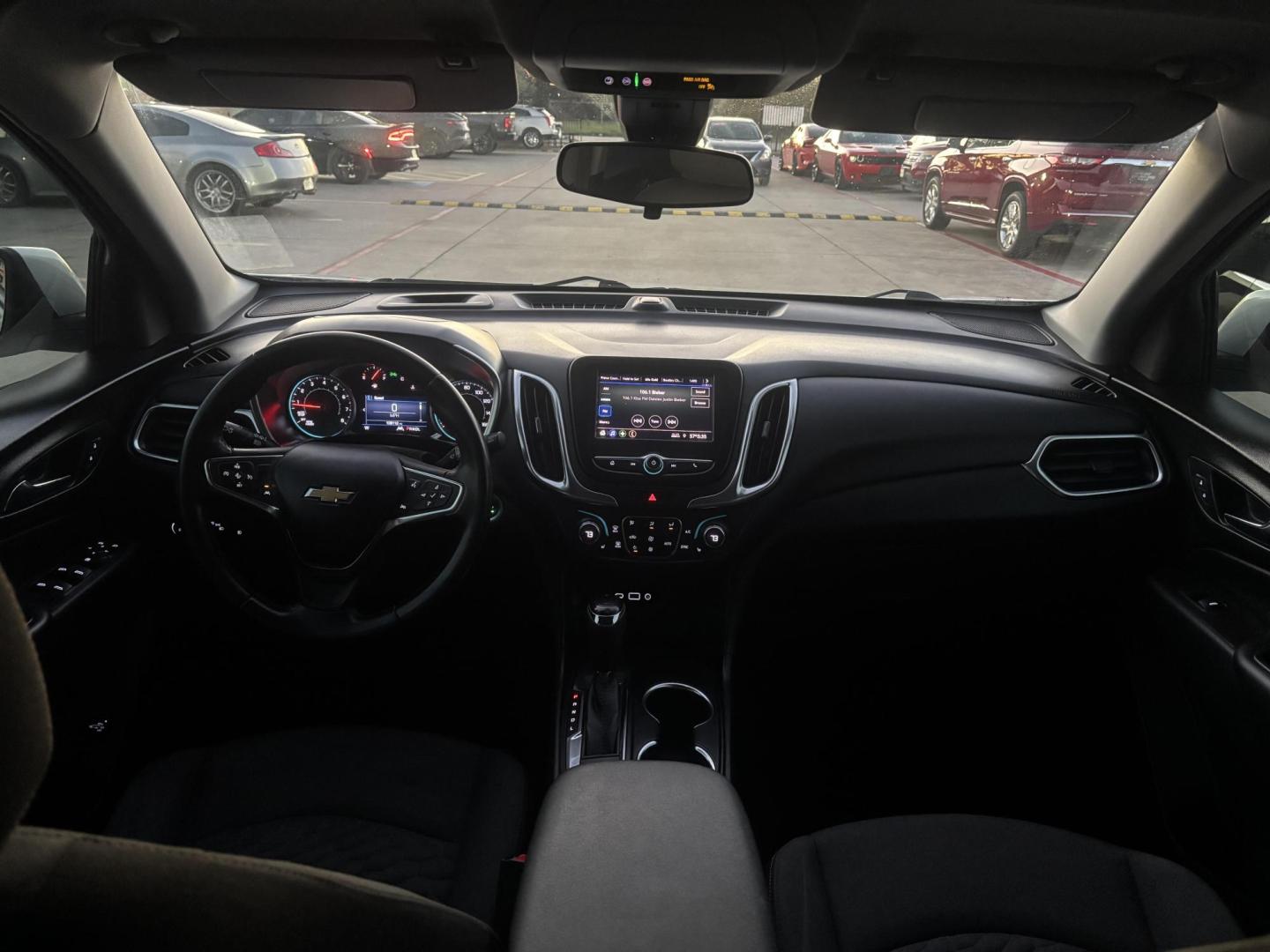 2021 White Chevrolet Equinox (3GNAXKEV1MS) with an 1.5L I-4 gasoline direct injection engine, located at 2401 E Main St., Grand Prairie, TX, 75050, (972) 262-4440, 32.748981, -96.969643 - Photo#9