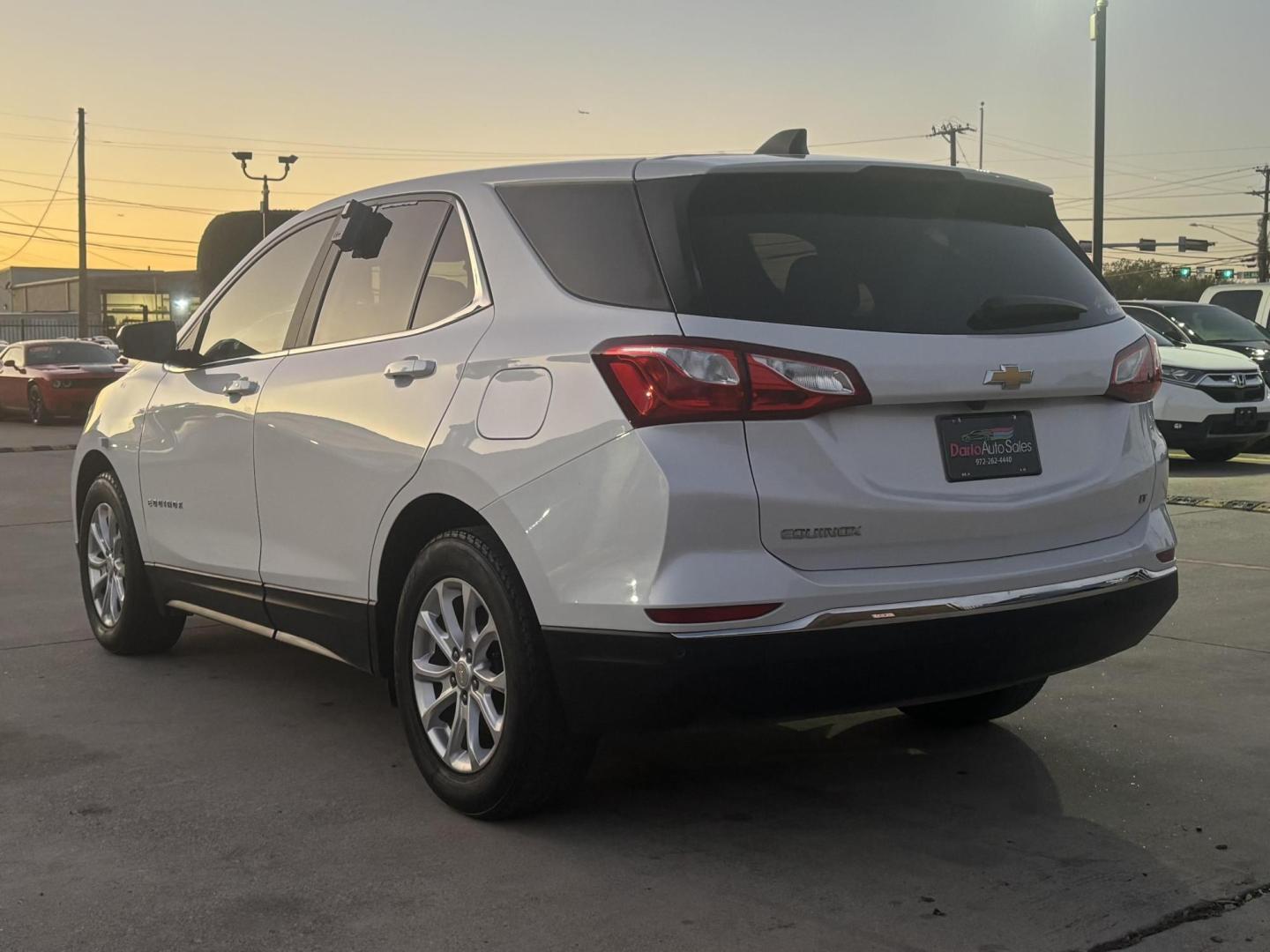 2021 White Chevrolet Equinox (3GNAXKEV1MS) with an 1.5L I-4 gasoline direct injection engine, located at 2401 E Main St., Grand Prairie, TX, 75050, (972) 262-4440, 32.748981, -96.969643 - Photo#13