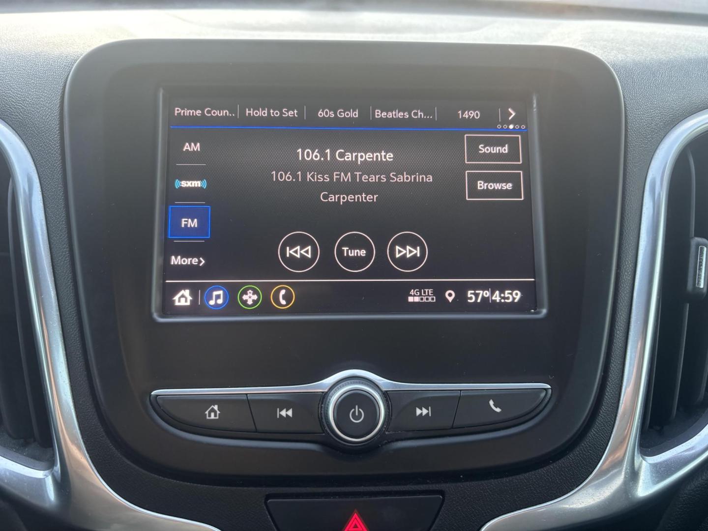 2021 White Chevrolet Equinox (3GNAXKEV1MS) with an 1.5L I-4 gasoline direct injection engine, located at 2401 E Main St., Grand Prairie, TX, 75050, (972) 262-4440, 32.748981, -96.969643 - Photo#16