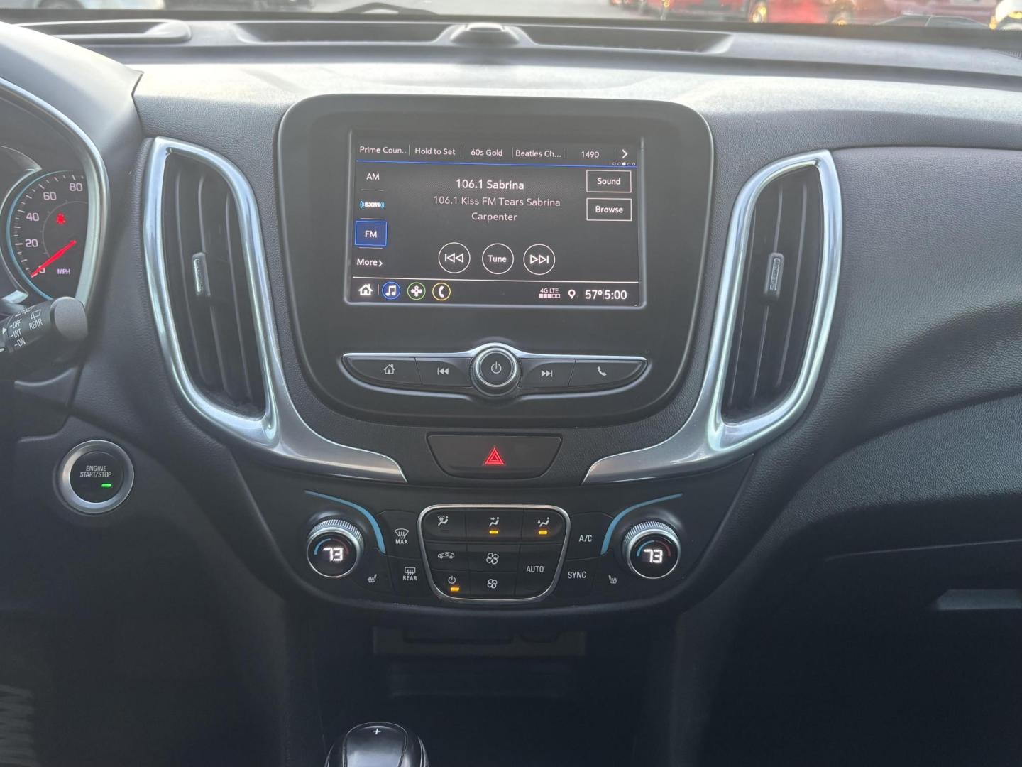 2021 White Chevrolet Equinox (3GNAXKEV1MS) with an 1.5L I-4 gasoline direct injection engine, located at 2401 E Main St., Grand Prairie, TX, 75050, (972) 262-4440, 32.748981, -96.969643 - Photo#17