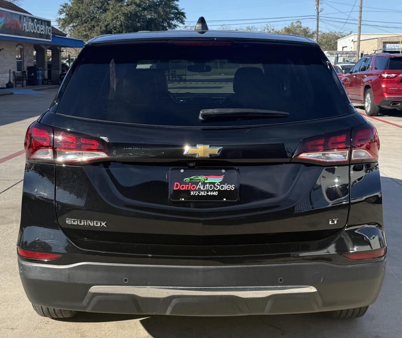 2022 Black Chevrolet Equinox (3GNAXKEV5NL) with an 1.5L I-4 gasoline direct injection engine, located at 2401 E Main St., Grand Prairie, TX, 75050, (972) 262-4440, 32.748981, -96.969643 - Photo#6