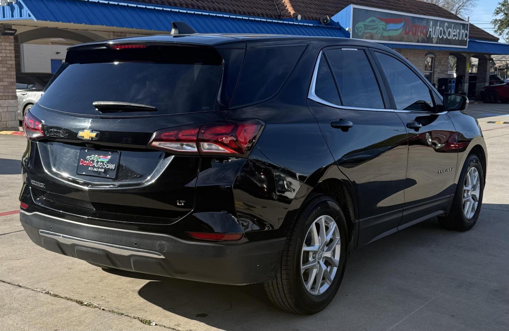 2022 Black Chevrolet Equinox (3GNAXKEV5NL) with an 1.5L I-4 gasoline direct injection engine, located at 2401 E Main St., Grand Prairie, TX, 75050, (972) 262-4440, 32.748981, -96.969643 - Photo#7