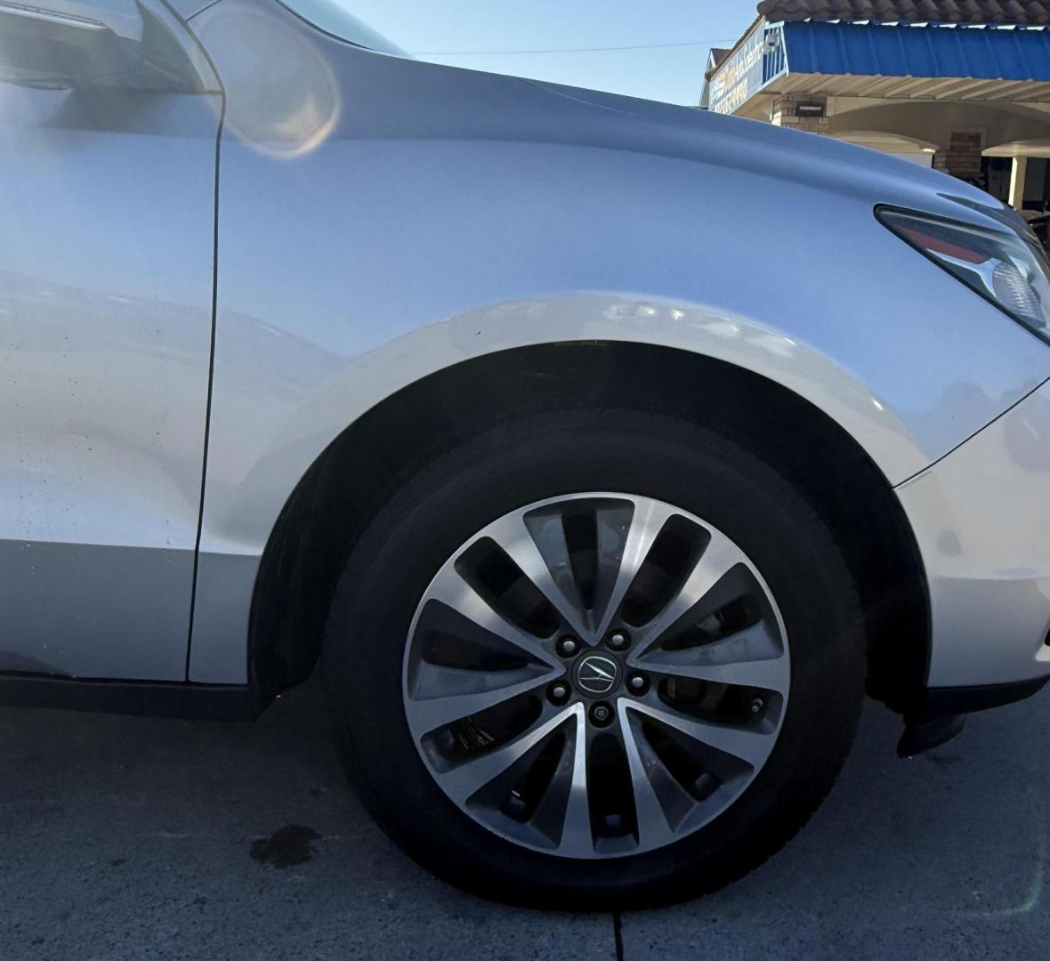 2015 Silver Acura Mdx (5FRYD3H48FB) with an 3.5L V-6 gasoline direct injection engine, located at 2401 E Main St., Grand Prairie, TX, 75050, (972) 262-4440, 32.748981, -96.969643 - Photo#11
