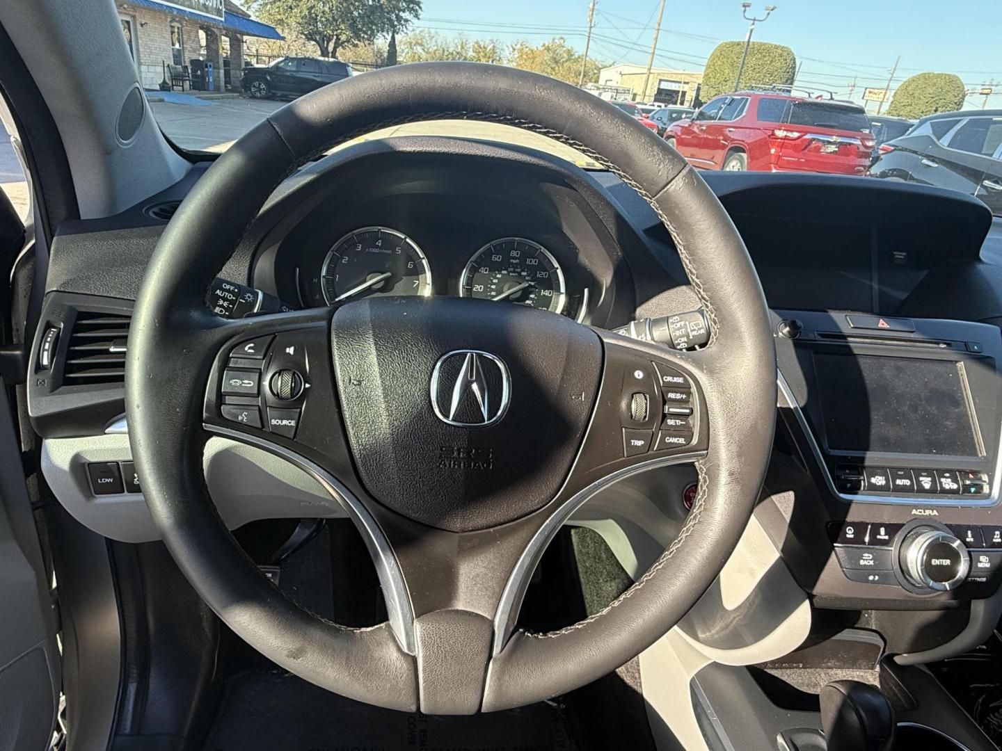 2015 Silver Acura Mdx (5FRYD3H48FB) with an 3.5L V-6 gasoline direct injection engine, located at 2401 E Main St., Grand Prairie, TX, 75050, (972) 262-4440, 32.748981, -96.969643 - Photo#15