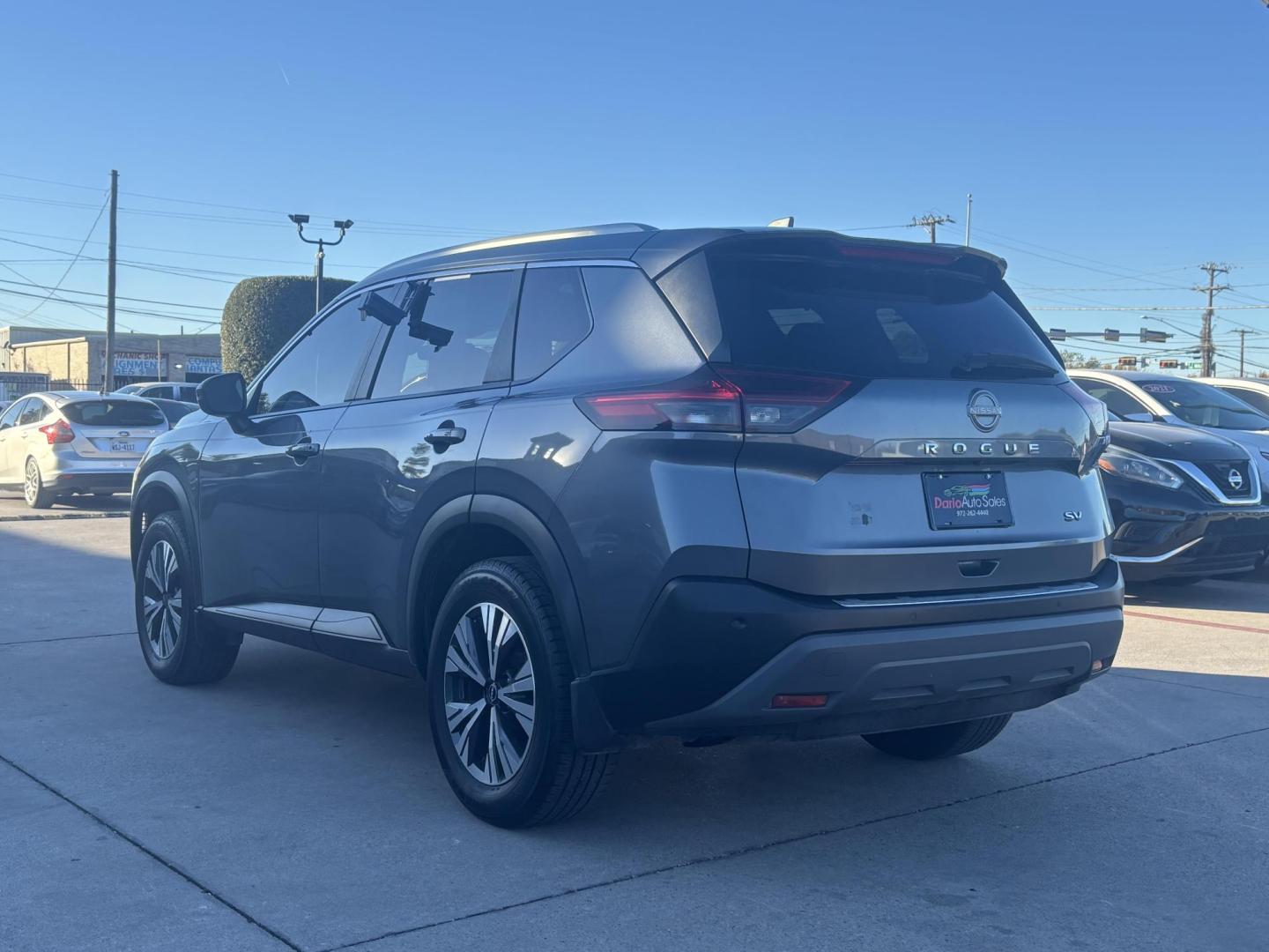 2022 Gray Nissan Rogue (5N1BT3BA0NC) with an VC-Turbo 1.5L I-3 gasoline direct injection engine, located at 2401 E Main St., Grand Prairie, TX, 75050, (972) 262-4440, 32.748981, -96.969643 - Photo#7