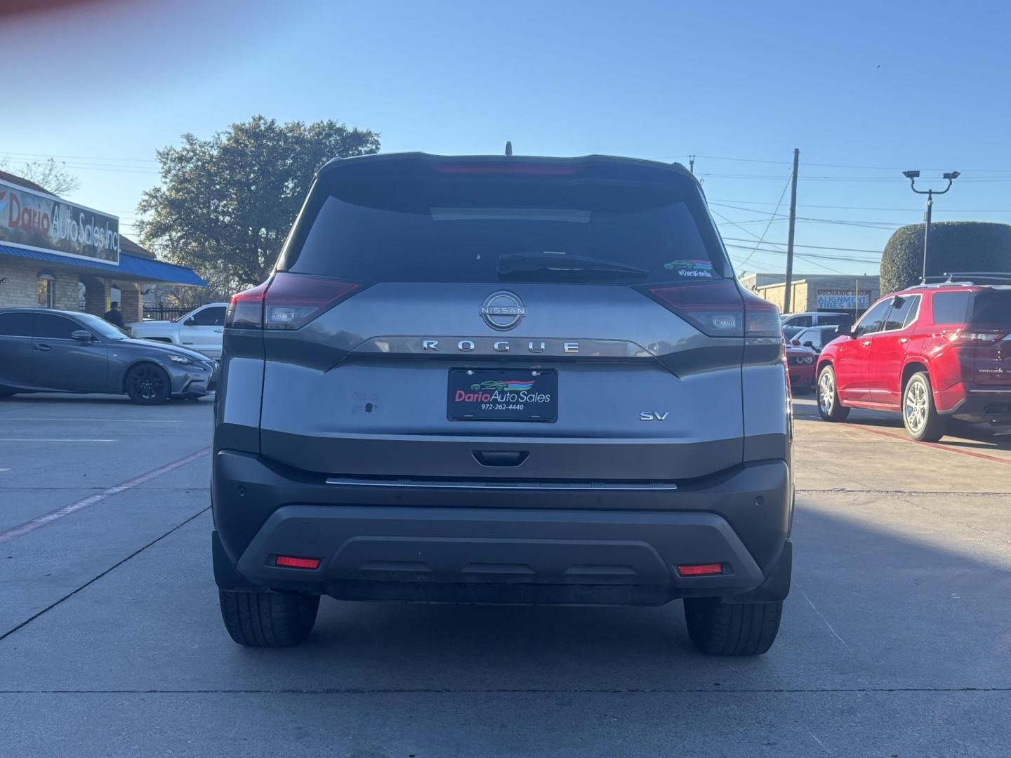 2022 Gray Nissan Rogue (5N1BT3BA0NC) with an VC-Turbo 1.5L I-3 gasoline direct injection engine, located at 2401 E Main St., Grand Prairie, TX, 75050, (972) 262-4440, 32.748981, -96.969643 - Photo#20