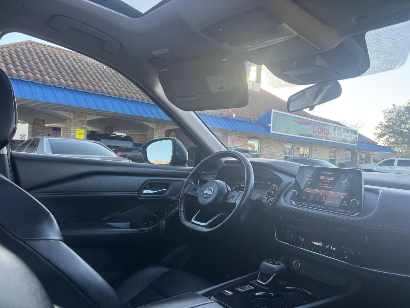 2022 Gray Nissan Rogue (5N1BT3BA0NC) with an VC-Turbo 1.5L I-3 gasoline direct injection engine, located at 2401 E Main St., Grand Prairie, TX, 75050, (972) 262-4440, 32.748981, -96.969643 - Photo#23