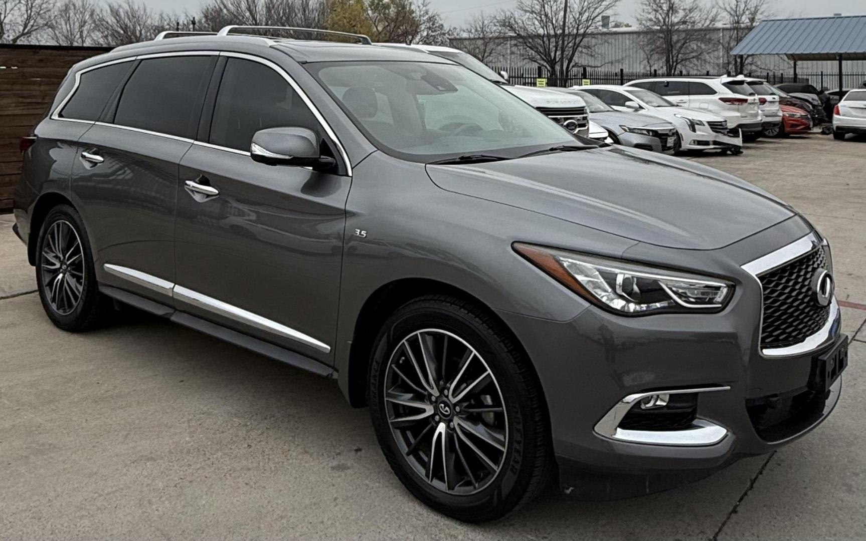 2018 Gray Infiniti Qx60 (5N1DL0MN6JC) with an 3.5L V6 engine, located at 2401 E Main St., Grand Prairie, TX, 75050, (972) 262-4440, 32.748981, -96.969643 - Photo#15