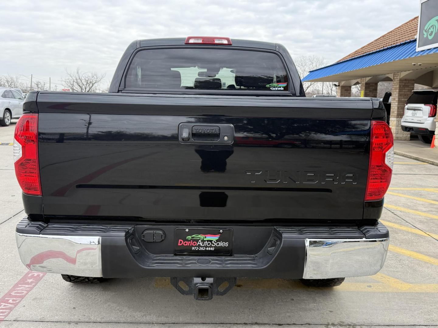 2018 Black Toyota Tundra (5TFDY5F13JX) with an I-FORCE 5.7L V-8 DOHC engine, located at 2401 E Main St., Grand Prairie, TX, 75050, (972) 262-4440, 32.748981, -96.969643 - Photo#6