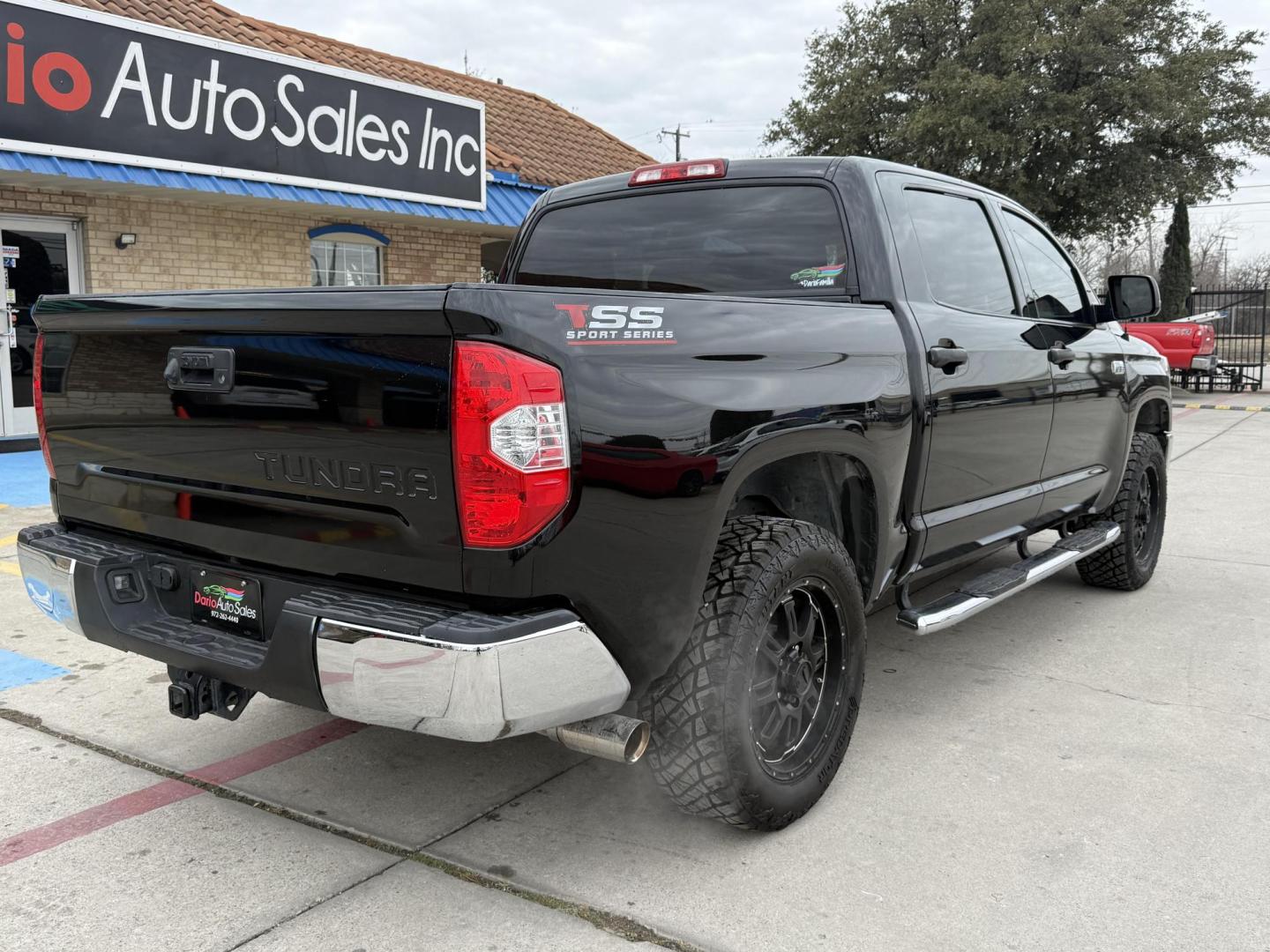 2018 Black Toyota Tundra (5TFDY5F13JX) with an I-FORCE 5.7L V-8 DOHC engine, located at 2401 E Main St., Grand Prairie, TX, 75050, (972) 262-4440, 32.748981, -96.969643 - Photo#14