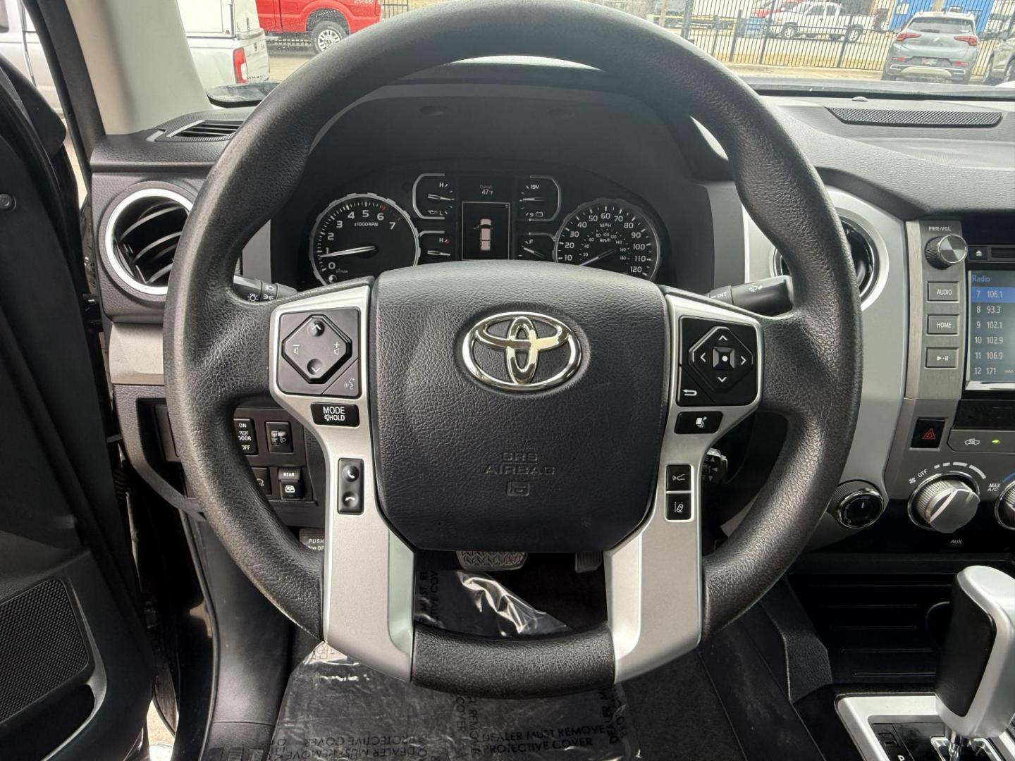 2018 Black Toyota Tundra (5TFDY5F13JX) with an I-FORCE 5.7L V-8 DOHC engine, located at 2401 E Main St., Grand Prairie, TX, 75050, (972) 262-4440, 32.748981, -96.969643 - Photo#25