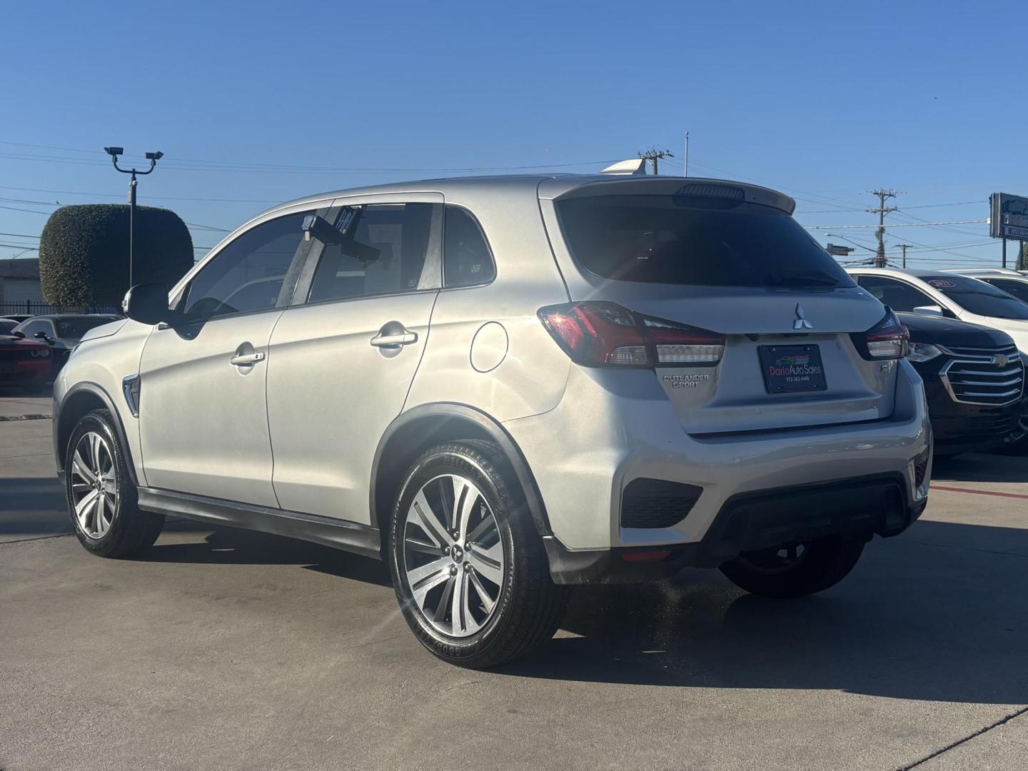2021 Silver Mitsubishi Outlander Sport (JA4ARUAU3MU) with an 2.0L L4 DOHC 16V engine, located at 2401 E Main St., Grand Prairie, TX, 75050, (972) 262-4440, 32.748981, -96.969643 - Photo#13