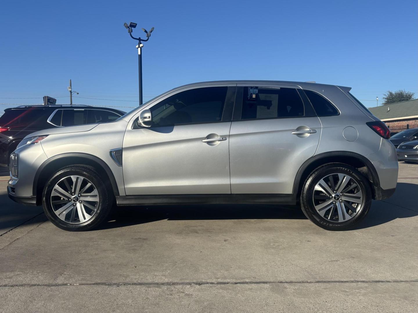 2021 Silver Mitsubishi Outlander Sport (JA4ARUAU3MU) with an 2.0L L4 DOHC 16V engine, located at 2401 E Main St., Grand Prairie, TX, 75050, (972) 262-4440, 32.748981, -96.969643 - Photo#21
