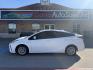 2021 Wind Chill Pearl /Black, cloth Harvest Beige, cloth Moonstone, cloth Toyota Prius 74087 (JTDKAMFU5M3) with an 1.8L L4 DOHC 16V HYBRID engine, Continuously Variable Transmission transmission, located at 2401 E Main St., Grand Prairie, TX, 75050, (972) 262-4440, 32.748981, -96.969643 - Photo#12