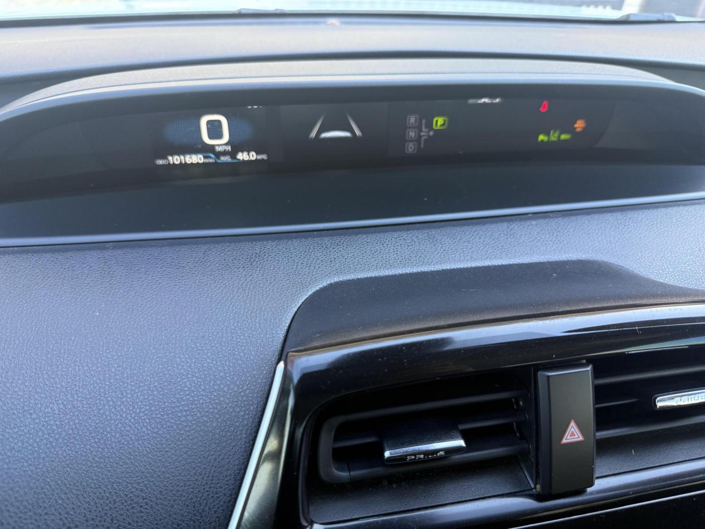 2021 Wind Chill Pearl /Black, cloth Harvest Beige, cloth Moonstone, cloth Toyota Prius 74087 (JTDKAMFU5M3) with an 1.8L L4 DOHC 16V HYBRID engine, Continuously Variable Transmission transmission, located at 2401 E Main St., Grand Prairie, TX, 75050, (972) 262-4440, 32.748981, -96.969643 - Photo#28