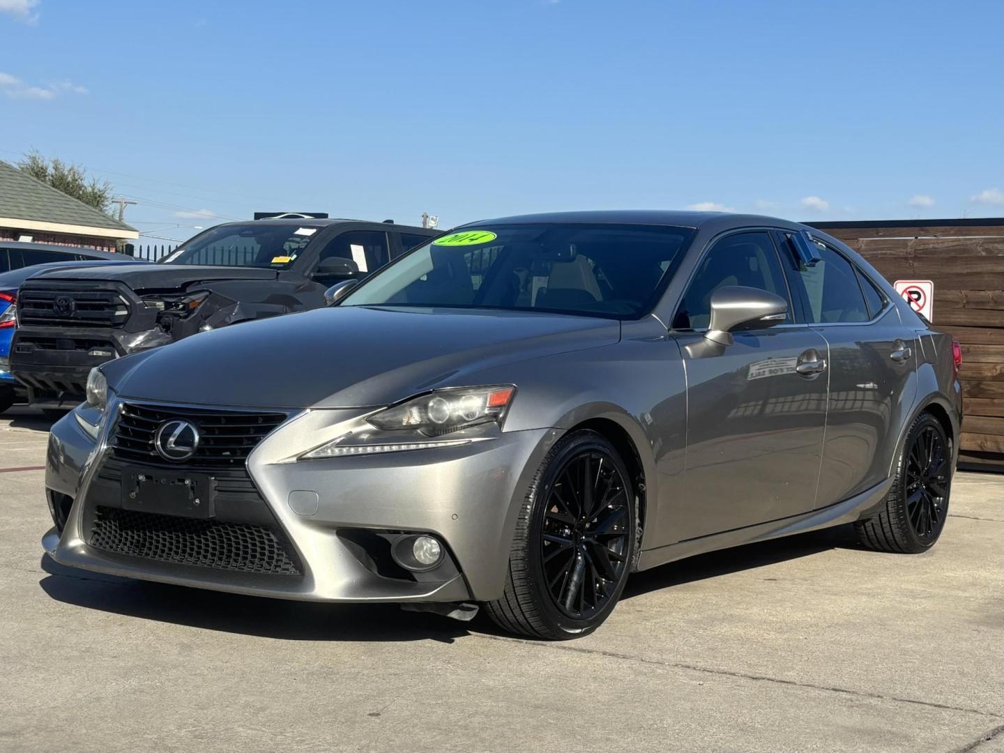 2014 Silver Lexus Is 250 (JTHBF1D25E5) with an 2.5L V6 engine, located at 2401 E Main St., Grand Prairie, TX, 75050, (972) 262-4440, 32.748981, -96.969643 - Photo#0