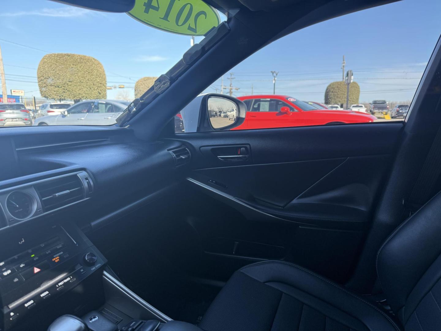 2014 White Lexus Is 250 (JTHBF1D2XE5) with an 2.5L V6 engine, located at 2401 E Main St., Grand Prairie, TX, 75050, (972) 262-4440, 32.748981, -96.969643 - Photo#1