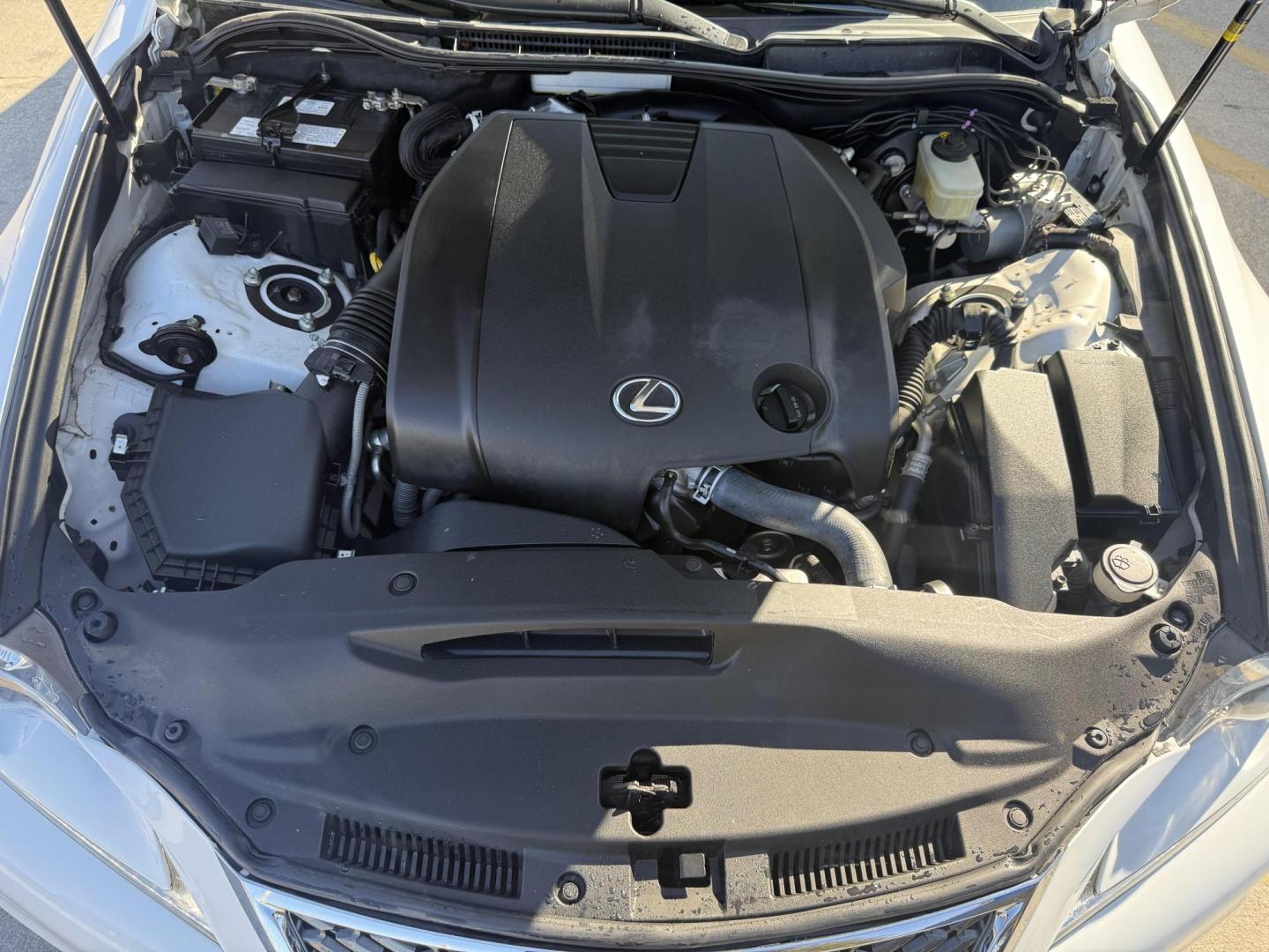 2014 White Lexus Is 250 (JTHBF1D2XE5) with an 2.5L V6 engine, located at 2401 E Main St., Grand Prairie, TX, 75050, (972) 262-4440, 32.748981, -96.969643 - Photo#10